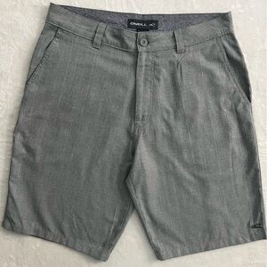 O’Neill Gray Four Pocket Shorts, Size 32